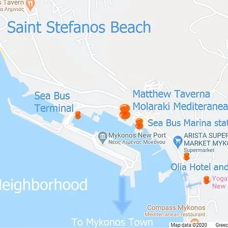 Sunny New Port Mykonos Tourlos