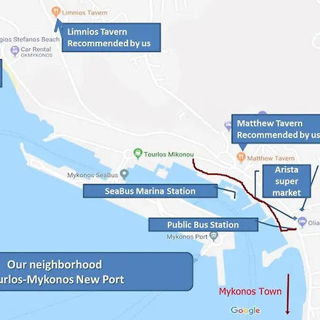 Sunny New Port Mykonos