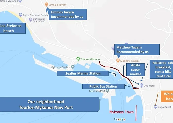 Sunny New Port Mykonos